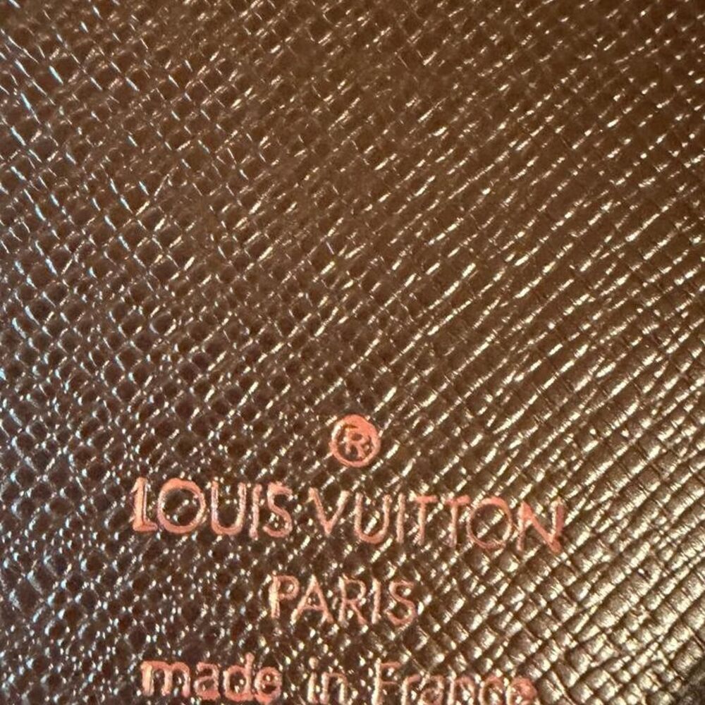 Louis Vuitton Damier Ebene Mini Agenda Cover R20705 1998 Card Holder France - Picture 2 of 8